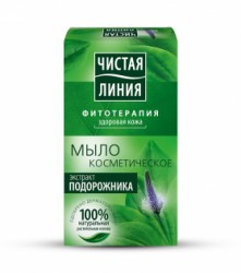 Мыло Чистая линия подорожник 80 г