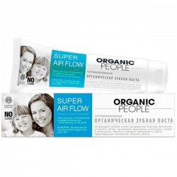 Зубная паста Organic People Супер эир фло безопасное отбеливание 100 мл