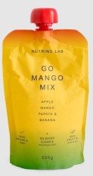 Пюре Nutrino Lab фруктовое яблоко манго папайя банан 200 г
