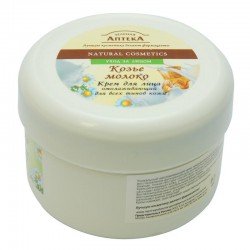 Крем для лица Зеленая аптека Омолаживающий для всех типов кожи козье молоко 250 мл