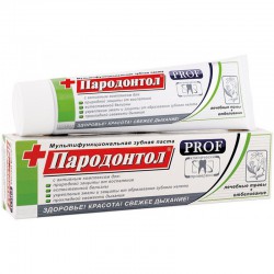 Зубная паста Пародонтол проф лечебные травы отбеливание 124 г