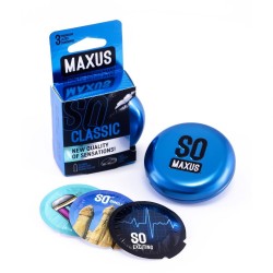 Презервативы Maxus Классик классические 3 шт.