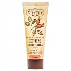 Крем для лица Бабушкина аптека рецепт №10 отвар ягод дикой розы увлажняющий 75 мл