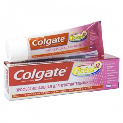 Зубная паста Colgate тотал 12 профессиональная для чувствительных зубов 100 мл