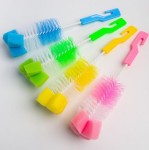 Ершик для бутылочек, Крошка Я 1 шт арт. 553323 с губкой