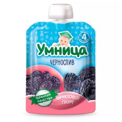 Пюре Умница чернослив с 5 мес 80 г