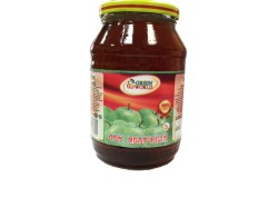 Сок Green World яблочный 1 л стекл. банка