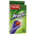 Перчатки хозяйственные, Paclan (Паклан) р. S 10 шт Практи нитриловые