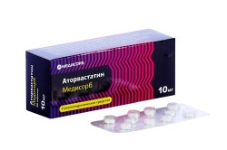 Аторвастатин Медисорб табл. п/о пленочной 10 мг 28 шт.