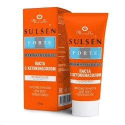 Паста сульсеновая Сульсен Форте против перхоти с кетоконазолом 75 мл