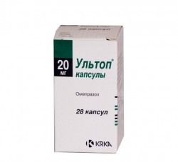 Ультоп капс. кишечнораств. 40 мг 14 шт.