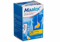 Маалокс мини сусп. д/приема внутрь 4.3 мл 20 шт.