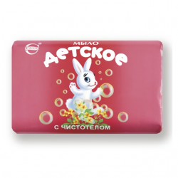 Мыло детское 100 г с экстрактом чистотела
