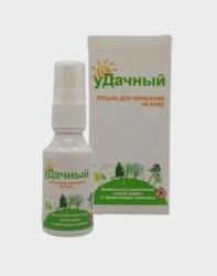 Лосьон Удачный от кровососущих насекомых 30 мл