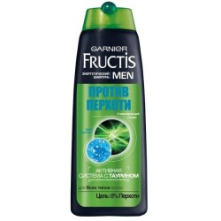 Шампунь для мужчин Garnier Фруктис против перхоти 250 мл