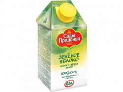 Сок Сады Придонья яблоко зеленое 500 мл