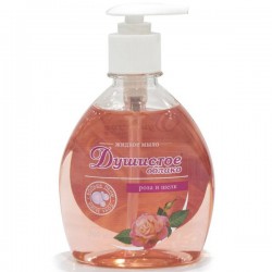 Мыло жидкое Душистое облако роза и шелк 300 мл