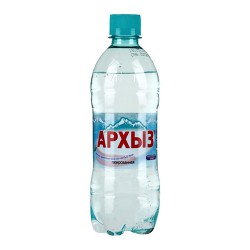 Вода минеральная Архыз газированная 0.5 л