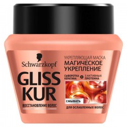 Маска для волос Gliss Kur Магическое укрепление для ослабленных и истощенных волос 300 мл