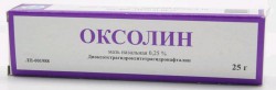 Оксолин мазь наз. 0.25% 25 г 1 шт.