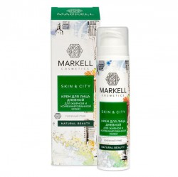 Крем для лица Markell Скин энд Сити снежный гриб дневной для жирной и комбинированной кожи 50 мл