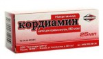 Кордиамин, капли для приема внутрь 250 мг/мл 25 мл 1 шт