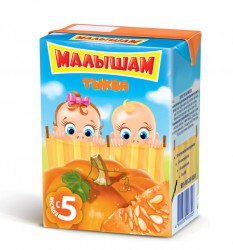 Сок Фрутоняня Малышам тыква с мякотью нектар с 5 мес 200 мл