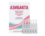 Азибакта, капли глазные 15 мг/г 0.25 г 6 шт флакон