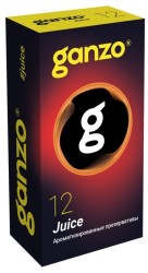 Презервативы Ganzo Джус ароматизированные 12 шт.
