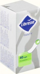 Прокладки женские ежедневные Libresse панти лайт 40 шт.