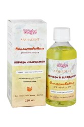 Ополаскиватель для полости рта Aasha Herbals корица и кардамон 220 мл