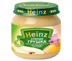 Пюре Heinz грушка с 4 мес 120 г