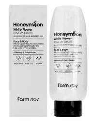 Крем для лица FarmStay выравнивающий тон кожи с экстрактом цветов 150 мл
