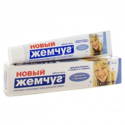 Зубная паста Новый жемчуг бережное отбеливание 50 мл