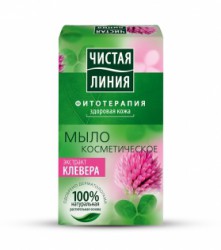 Мыло Чистая линия клевер 90 г
