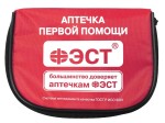 Аптечка первой помощи, Фэст р. 160х120х70мм арт. 1295 дорожная состав №2 (футляр из ткани) косметичка