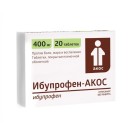 Ибупрофен-АКОС, табл. п/о пленочной 400 мг №20