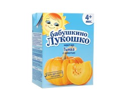 Нектар Бабушкино лукошко тыква с мякотью с 6 мес 200 мл