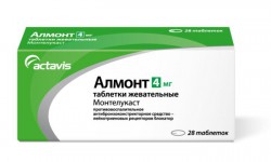 Монтеласт табл. жев. 4 мг 28 шт.