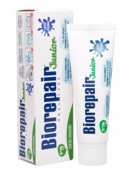 Зубная паста детская Biorepair Джуниор с витамином Е и экстрактом сладкой мяты 7-14 лет 75 мл