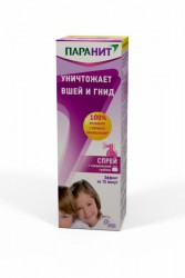Спрей Паранит педикулицидный 100 мл