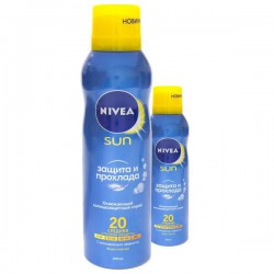 Спрей солнцезащитный Nivea Сан освежающий защита и прохлада SPF20 200 мл