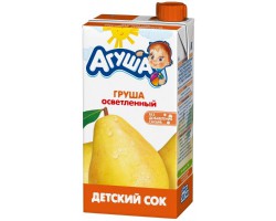 Сок Агуша груша осветленный без сахара с 3 лет 500 мл