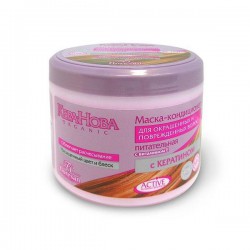 Маска-кондиционер для волос Kera-nova для окрашенных и поврежденных питательная Формула 205 450 мл
